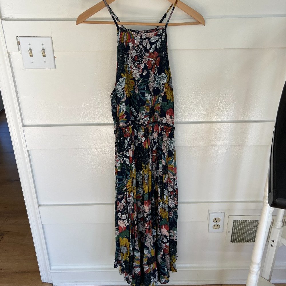 Oddy Floral Smocked Dress - Never Worn